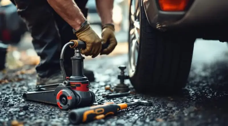 Flat Tire Change Service Roanoke